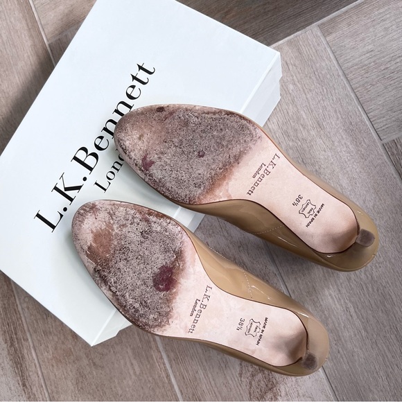 LK Bennett Shilo Taupe Pumps - Picture 11 of 12